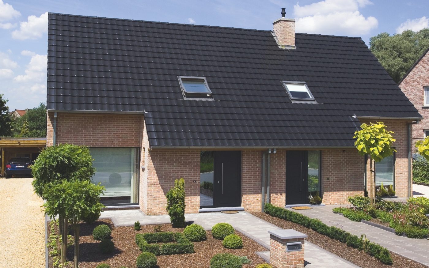 Reference photo new construction single family in Zottegem