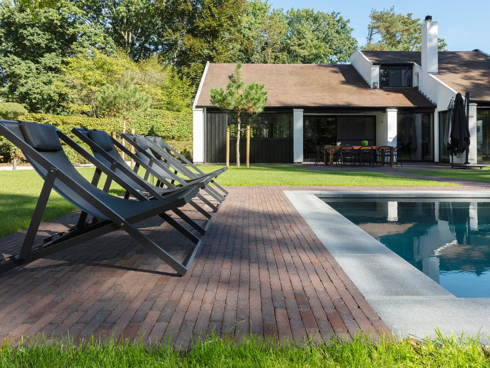 Reference photo private landscaping in Keerbergen