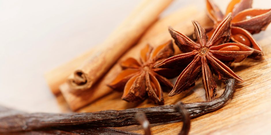 Каранфилче, цимет, ванила