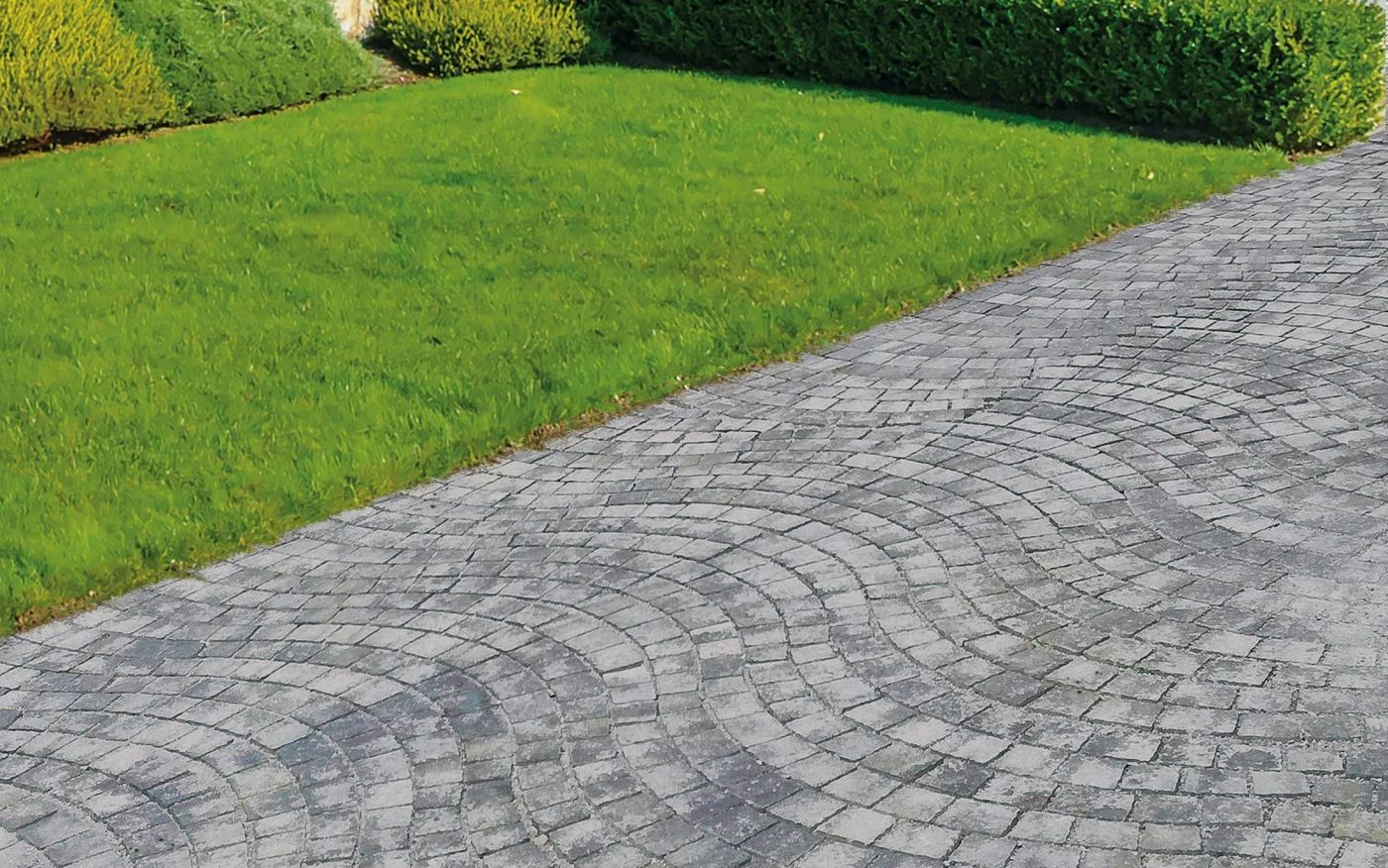 Composing picture ARTE 10  Сегментен паваж - сив меланж