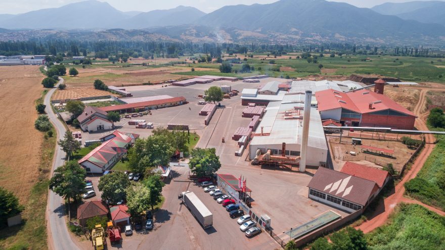 Factory in Vinica for Roof tiles production