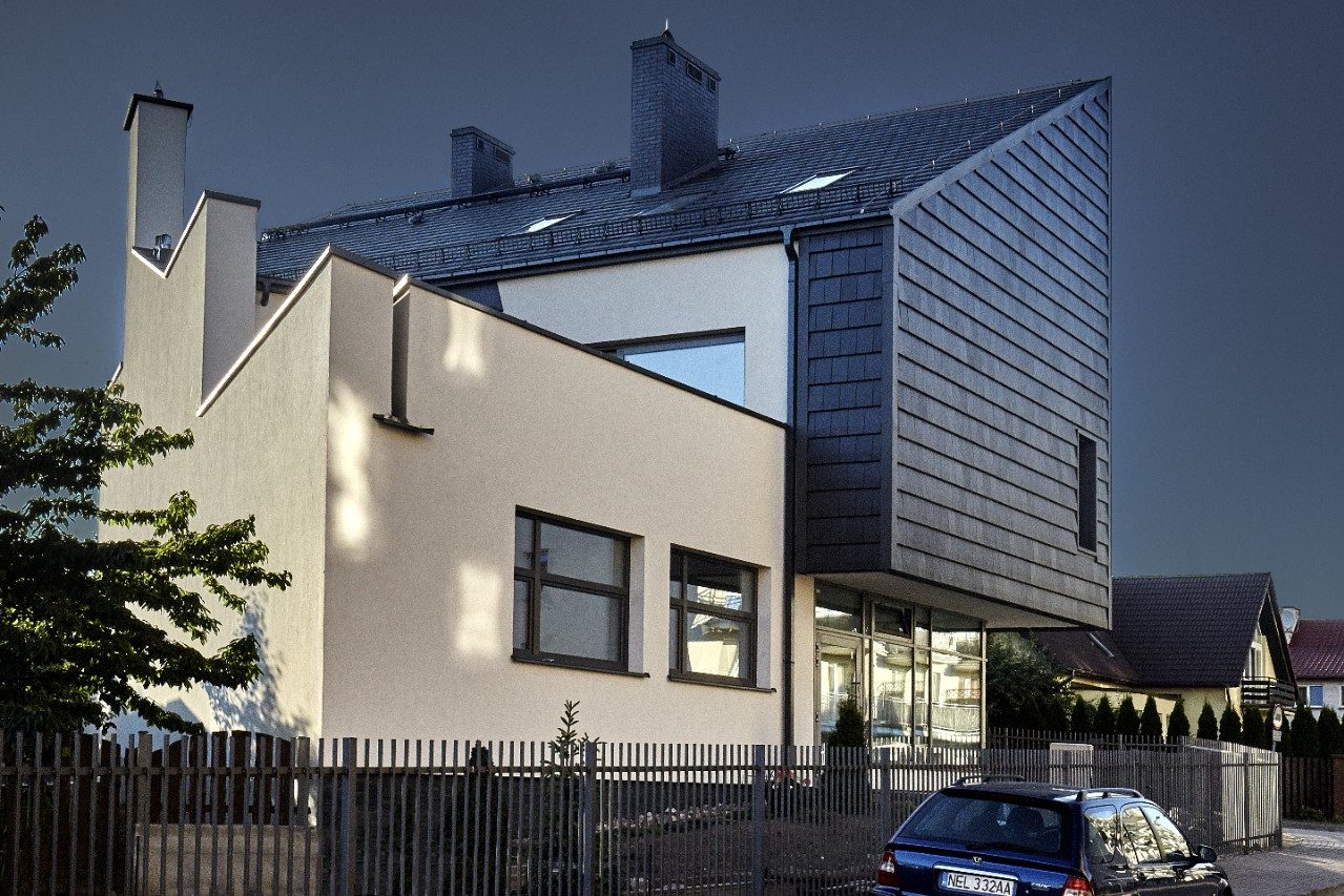 Family house in Elk Poland with Actua 10 roof tile