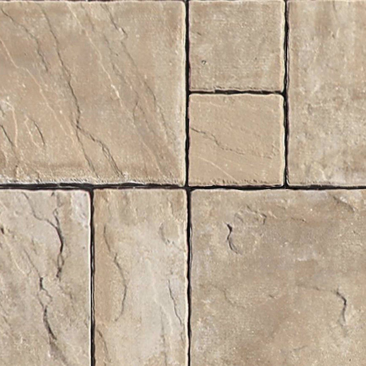 SUPREMA плочки, жолто-кафеав меланж