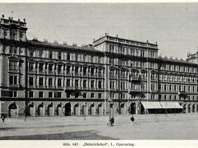 Heinrich Drasche established Wienerberger headquarters in the grand “Heinrichshof“, in central Vienna.