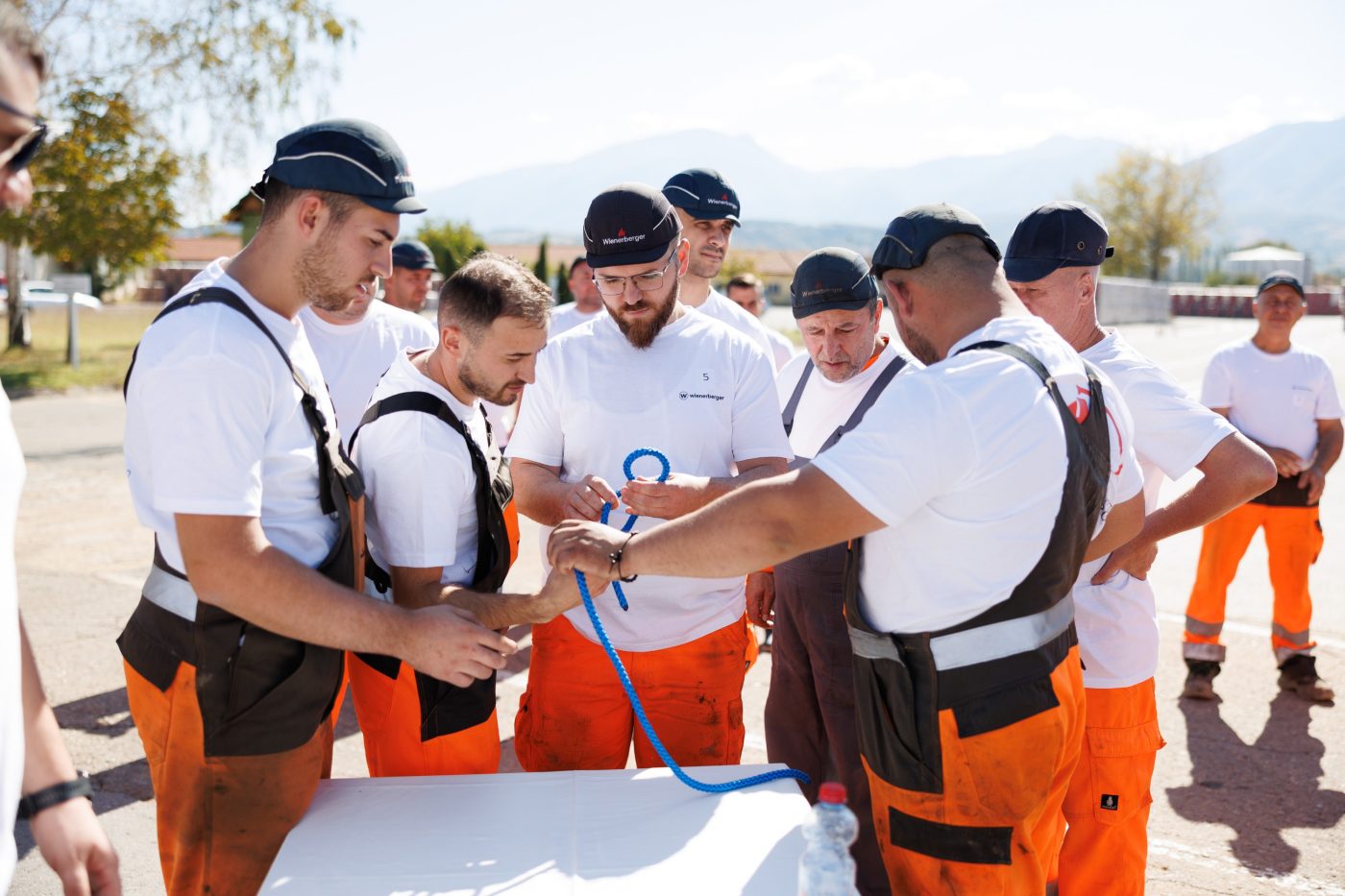 Safety Day 2024 Macedonia games team