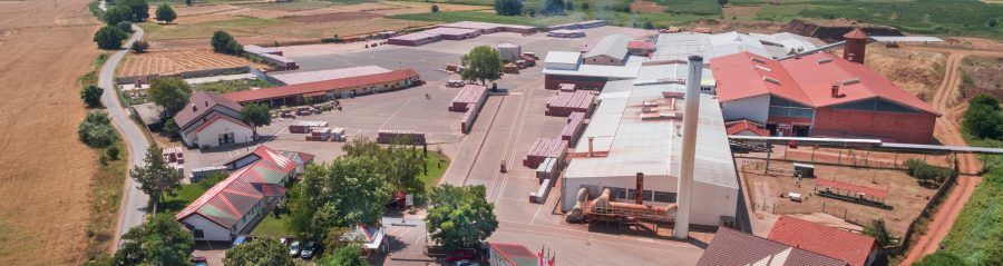 Factory in Vinica for Roof tiles production